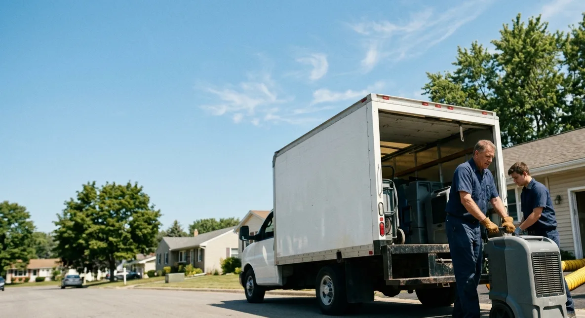 Water Damage Cleanup in Cary, IL near me